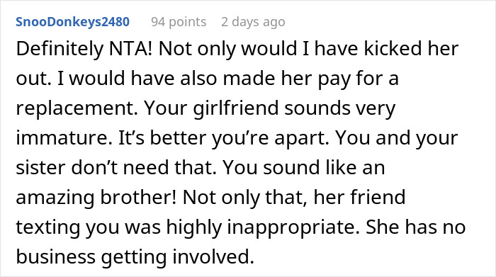 Person Confused Why GF Is So Upset He Took In His 11YO Sister, Kicks Her Out To Avoid More Drama Person Confused Why GF Is So Upset He Took In His 11YO Sister, Kicks Her Out To Avoid More Drama