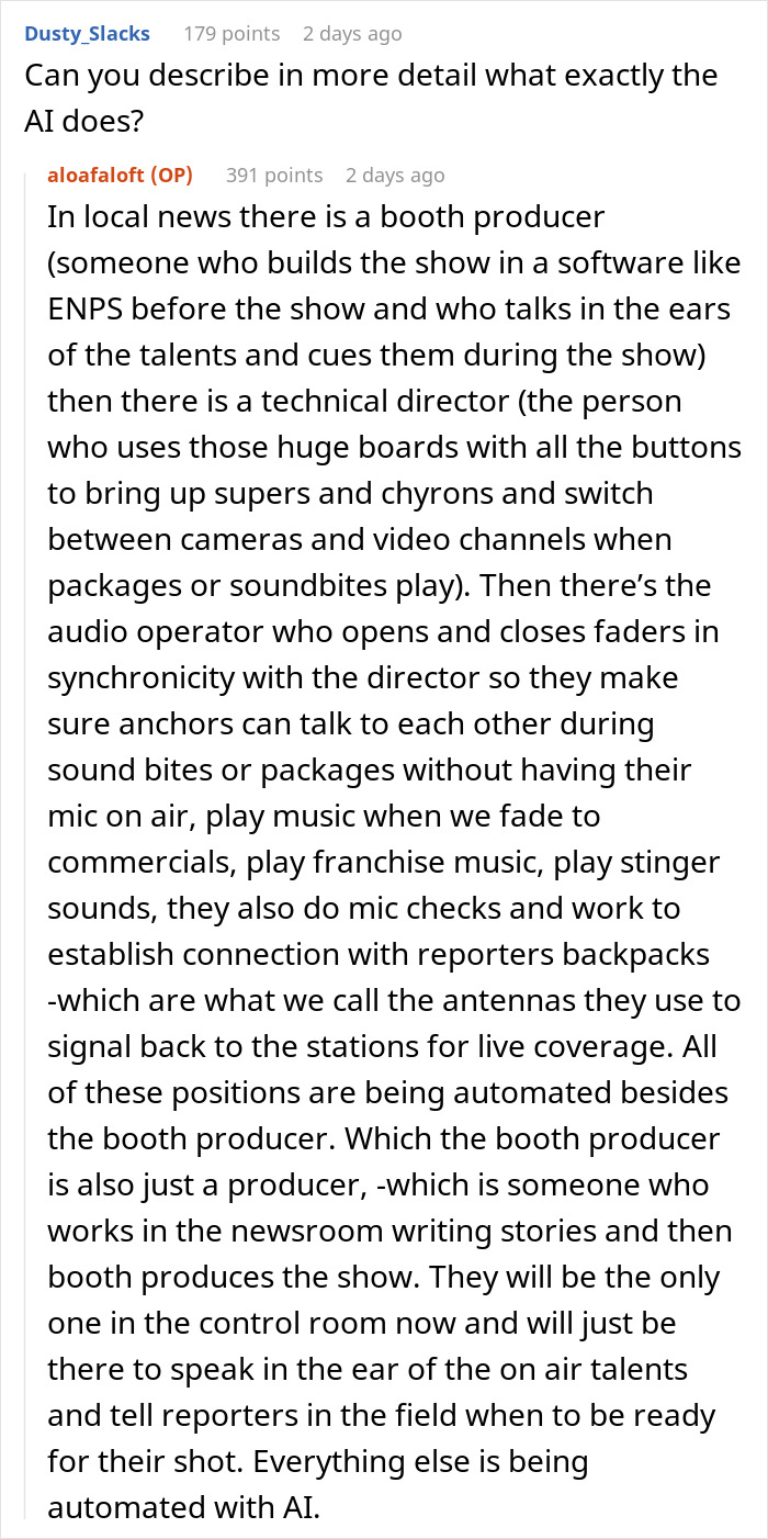 “Gone In One Swoop”: 20 People Lose Their Jobs To AI Overnight “Gone In One Swoop”: 20 People Lose Their Jobs To AI Overnight