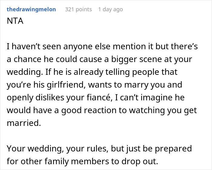 “AITA For Not Wanting My Disabled Cousin At My Wedding?” “AITA For Not Wanting My Disabled Cousin At My Wedding?”