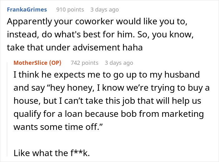Man Furious At Childfree Coworker For Ruining His Paternity Leave, Gets A Reality Check Man Furious At Childfree Coworker For Ruining His Paternity Leave, Gets A Reality Check