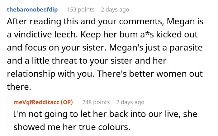 Person Confused Why GF Is So Upset He Took In His 11YO Sister, Kicks Her Out To Avoid More Drama Person Confused Why GF Is So Upset He Took In His 11YO Sister, Kicks Her Out To Avoid More Drama