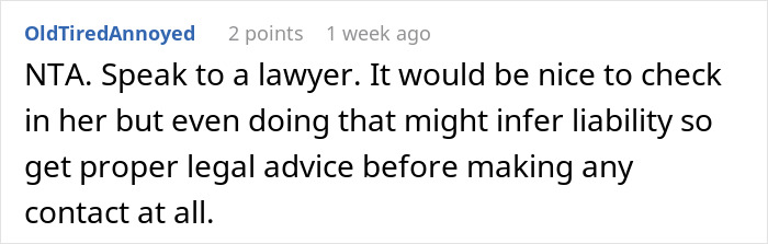Reddit comment advising to seek legal counsel regarding dog bite liability after home break-in. Reddit comment advising to seek legal counsel regarding dog bite liability after home break-in.