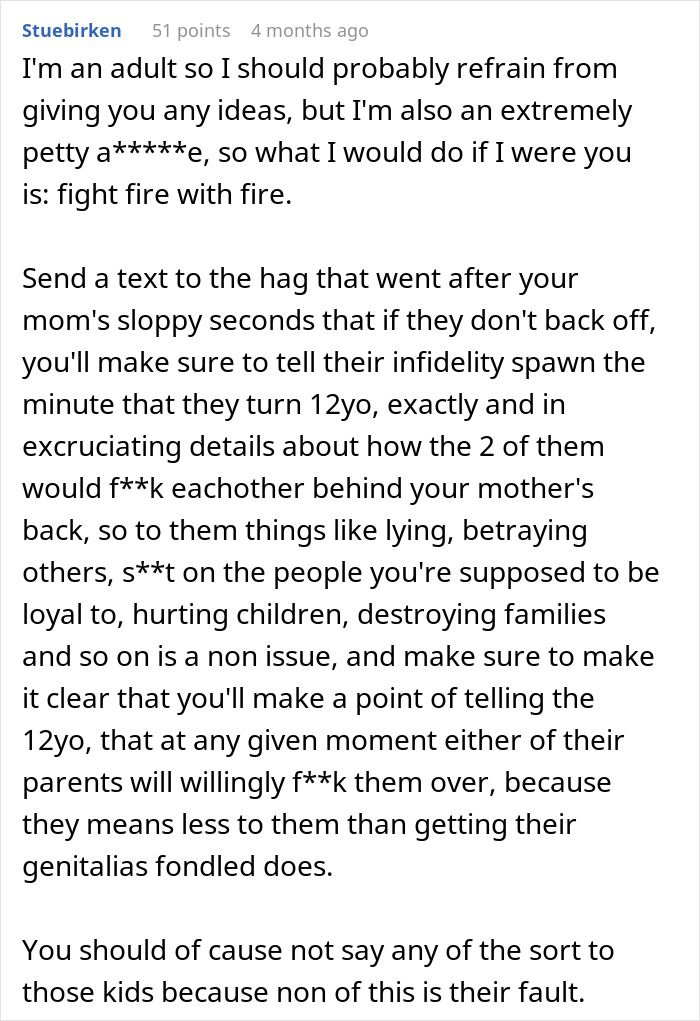 Teen Finally Explodes At Dad’s Mistress Turned Wife For Forcing Him To Join Her “Happy” Family Teen Finally Explodes At Dad’s Mistress Turned Wife For Forcing Him To Join Her “Happy” Family