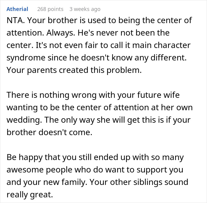 Brother Dominates Every Family Gathering With His ‘Fun Facts’, Gets Excluded From Wedding Brother Dominates Every Family Gathering With His ‘Fun Facts’, Gets Excluded From Wedding