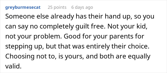 Woman Rejects Dying Parents’ Plea To Adopt Nephew: “Huge Relief That I Don't Have Kids” Woman Rejects Dying Parents’ Plea To Adopt Nephew: “Huge Relief That I Don't Have Kids”