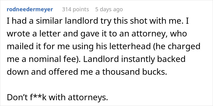 Landlord Left Fuming After Realizing His Scam Backfired: "I Almost Lost It Right There" Landlord Left Fuming After Realizing His Scam Backfired: "I Almost Lost It Right There"