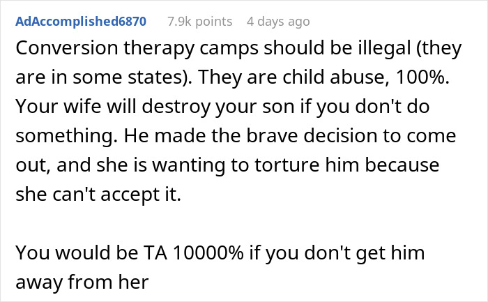 “I Want A Divorce ASAP”: Mom’s ‘Solution’ For Gay Son Stuns Husband, Violence Ensues “I Want A Divorce ASAP”: Mom’s ‘Solution’ For Gay Son Stuns Husband, Violence Ensues