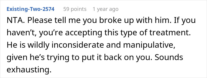 Woman Cancels BF’s Party Because He Was Late, Gets A Text From His Mom Woman Cancels BF’s Party Because He Was Late, Gets A Text From His Mom