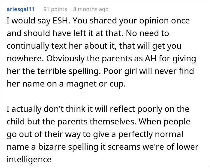 “I Thought The Spelling Was A Joke”: Parents Angry After Friend Gets Honest About Their Baby’s Name “I Thought The Spelling Was A Joke”: Parents Angry After Friend Gets Honest About Their Baby’s Name