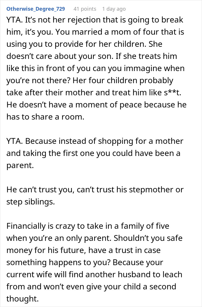 “My Heart Shattered”: Stepmom Tells 10-Year-Old To Get Out Of Family Picture, Enrages Dad “My Heart Shattered”: Stepmom Tells 10-Year-Old To Get Out Of Family Picture, Enrages Dad