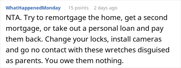 Son Refuses To Let Parents Move In, They're Furious: "Family Should Support Each Other" Son Refuses To Let Parents Move In, They're Furious: "Family Should Support Each Other"
