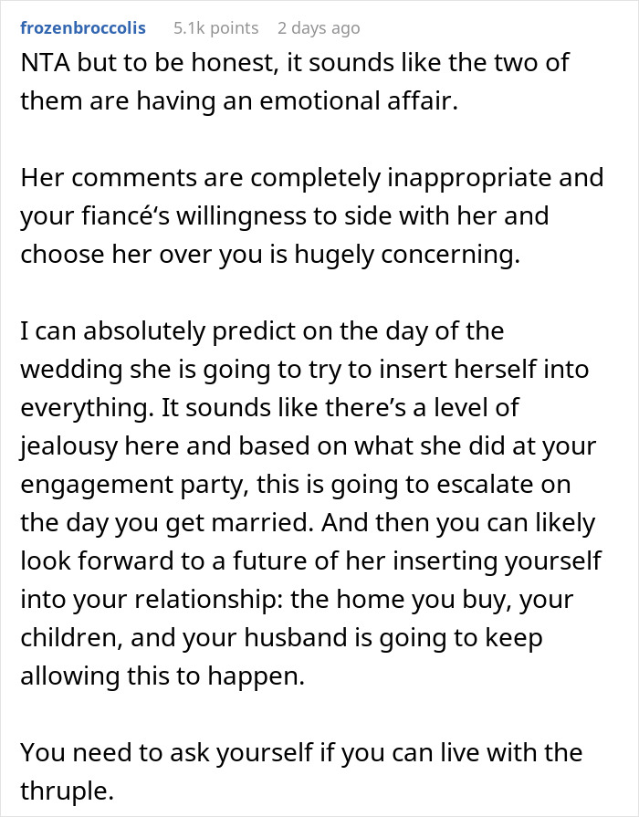 “I Wanted To Scream”: Bride Is Sick Of Fiancé’s “Work Wife” Interfering With Their Relationship “I Wanted To Scream”: Bride Is Sick Of Fiancé’s “Work Wife” Interfering With Their Relationship