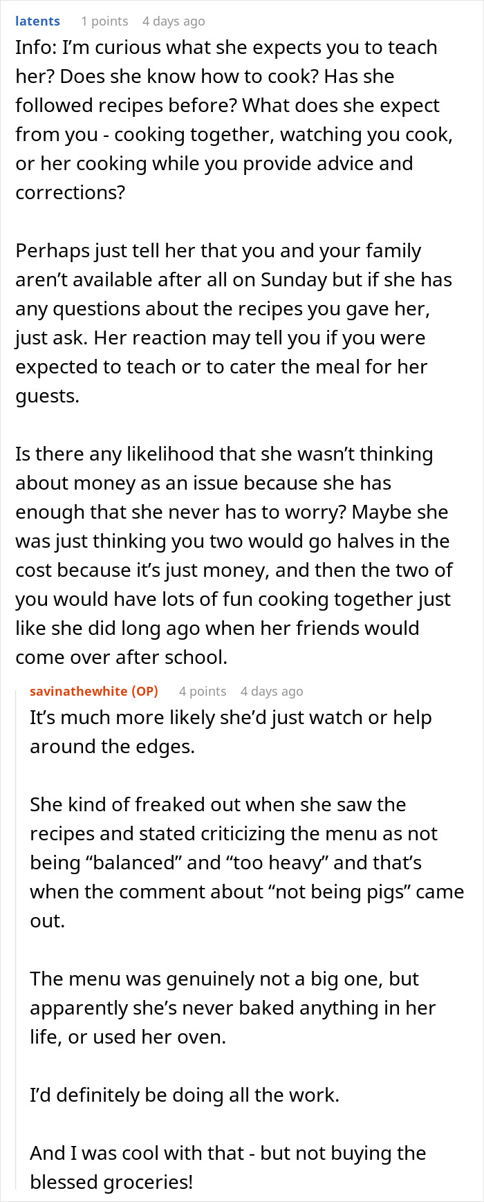 Woman Balks Out Of Thanksgiving After Friend’s Demands Turn “Toxic And Manipulative” Woman Balks Out Of Thanksgiving After Friend’s Demands Turn “Toxic And Manipulative”