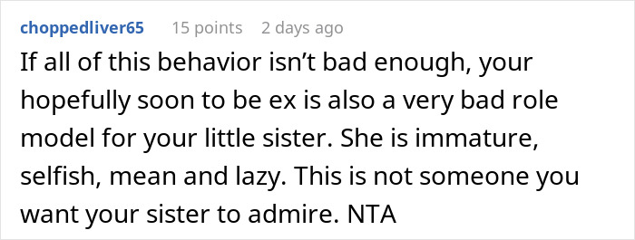Person Confused Why GF Is So Upset He Took In His 11YO Sister, Kicks Her Out To Avoid More Drama Person Confused Why GF Is So Upset He Took In His 11YO Sister, Kicks Her Out To Avoid More Drama
