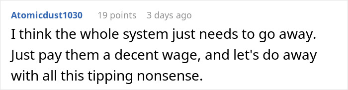 Diner Starts Debate After Waiter Rejects $25 Tip: “Tipping Culture Has Gotten Out Of Hand” Diner Starts Debate After Waiter Rejects $25 Tip: “Tipping Culture Has Gotten Out Of Hand”