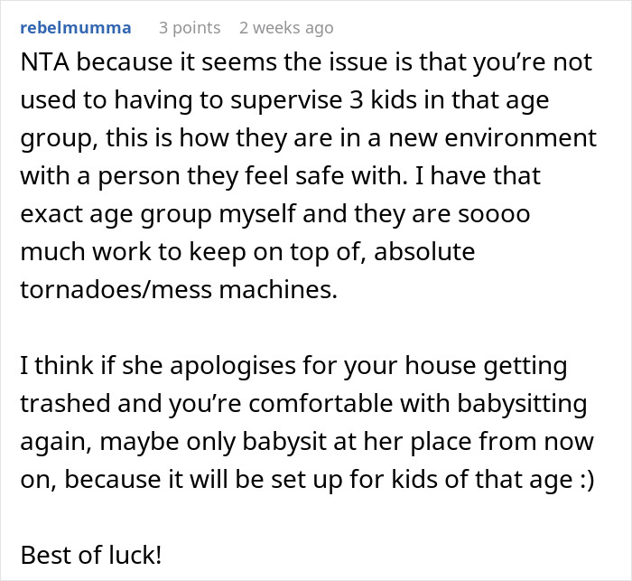 Kids Completely Wreck Aunt’s Apartment, Mom Gets Defensive When She Loses Her Free Babysitter Kids Completely Wreck Aunt’s Apartment, Mom Gets Defensive When She Loses Her Free Babysitter