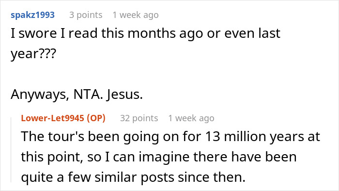 Woman Expects Her SIL To Pause Her Life As Her Mom Died, Can’t Believe She’s Going To A Concert Woman Expects Her SIL To Pause Her Life As Her Mom Died, Can’t Believe She’s Going To A Concert