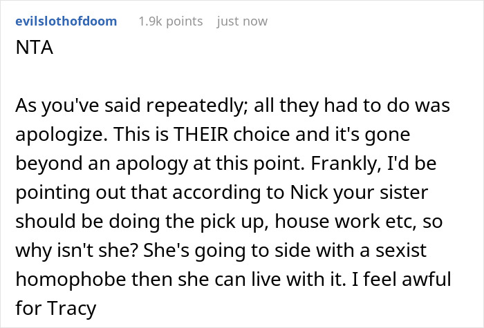 Man Always Babysits His Niece, But Refuses To Do So After She Calls Him A Slur Learned From Her Dad Man Always Babysits His Niece, But Refuses To Do So After She Calls Him A Slur Learned From Her Dad