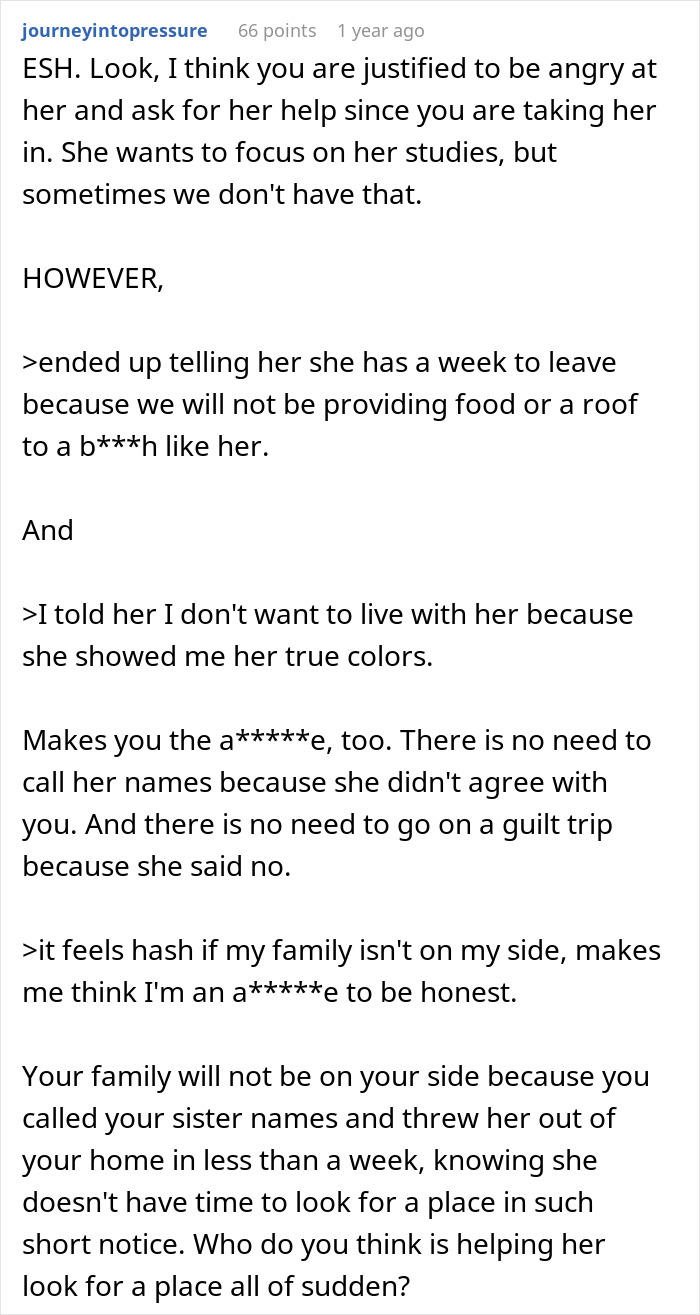 Woman Loses It At Sister When She Can’t Do A Favor After Living With Her For Free, Kicks Her Out Woman Loses It At Sister When She Can’t Do A Favor After Living With Her For Free, Kicks Her Out