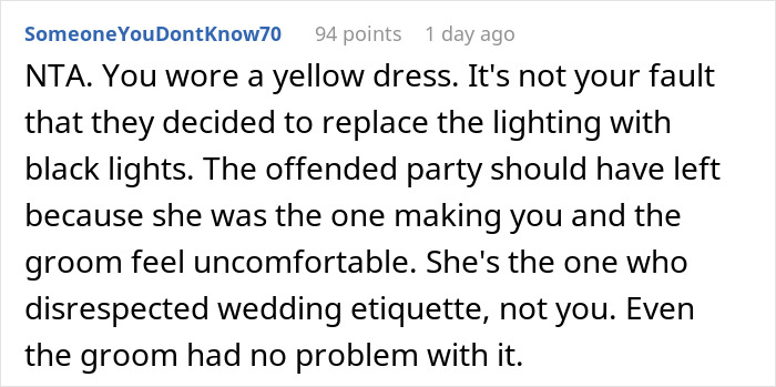 “Incredibly Embarrassed”: Woman’s Dress Changes Color At The Wedding, Is Told To Get Out “Incredibly Embarrassed”: Woman’s Dress Changes Color At The Wedding, Is Told To Get Out