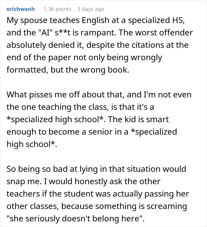 “We Both Knew What They Did”: Students Deny Using AI, Teacher Finds A Clever Way To Expose Them “We Both Knew What They Did”: Students Deny Using AI, Teacher Finds A Clever Way To Expose Them