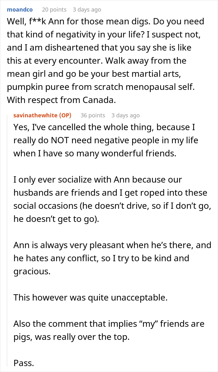 Woman Balks Out Of Thanksgiving After Friend’s Demands Turn “Toxic And Manipulative” Woman Balks Out Of Thanksgiving After Friend’s Demands Turn “Toxic And Manipulative”