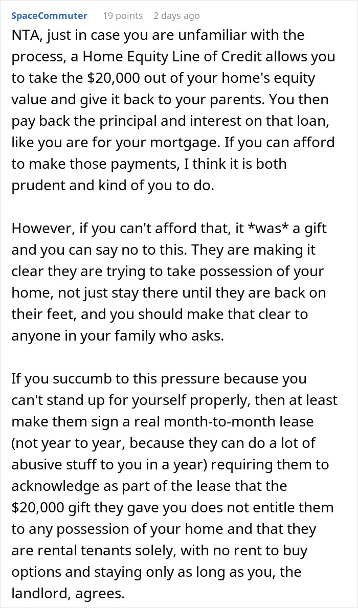 Son Refuses To Let Parents Move In, They're Furious: "Family Should Support Each Other" Son Refuses To Let Parents Move In, They're Furious: "Family Should Support Each Other"