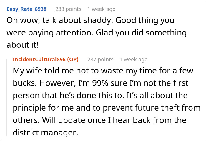 A discussion about a cashier giving himself a stealth tip, featuring comments on confronting dishonest practices. A discussion about a cashier giving himself a stealth tip, featuring comments on confronting dishonest practices.
