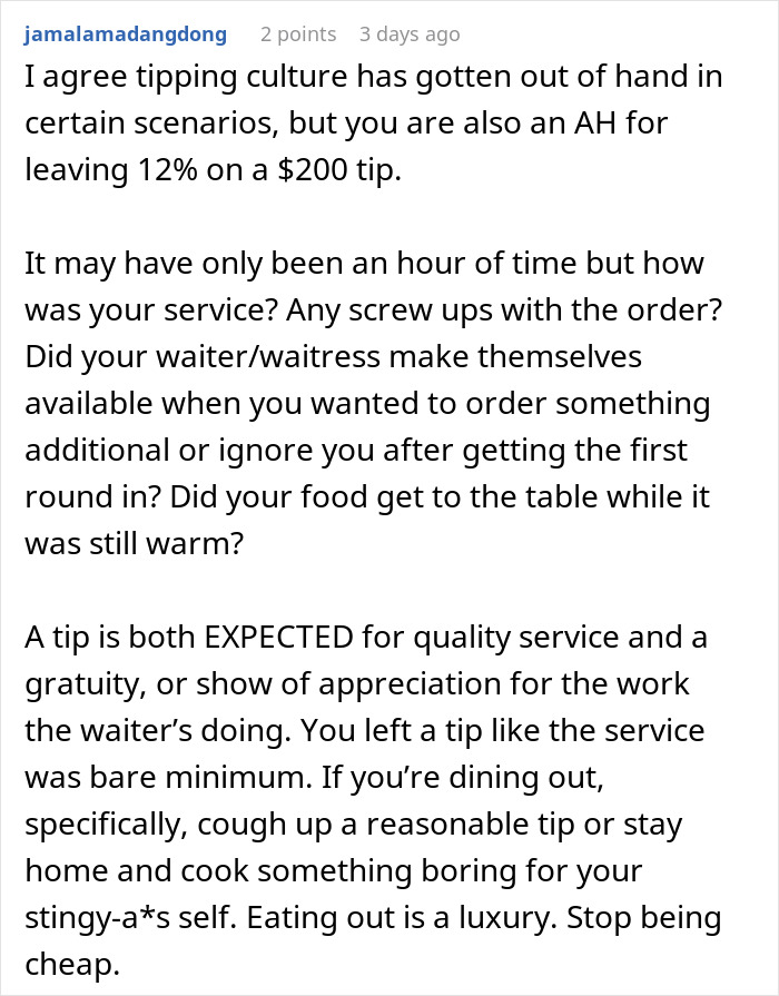 Diner Starts Debate After Waiter Rejects $25 Tip: “Tipping Culture Has Gotten Out Of Hand” Diner Starts Debate After Waiter Rejects $25 Tip: “Tipping Culture Has Gotten Out Of Hand”