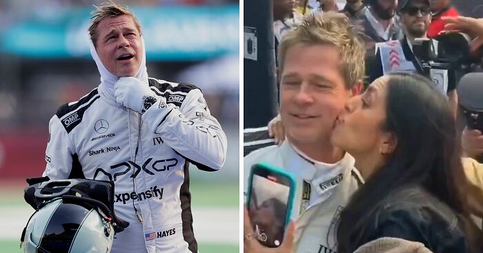 “Disgusting”: Brad Pitt Fan Accused Of ‘Harassing’ Actor After Kissing Him And Grabbing His Neck