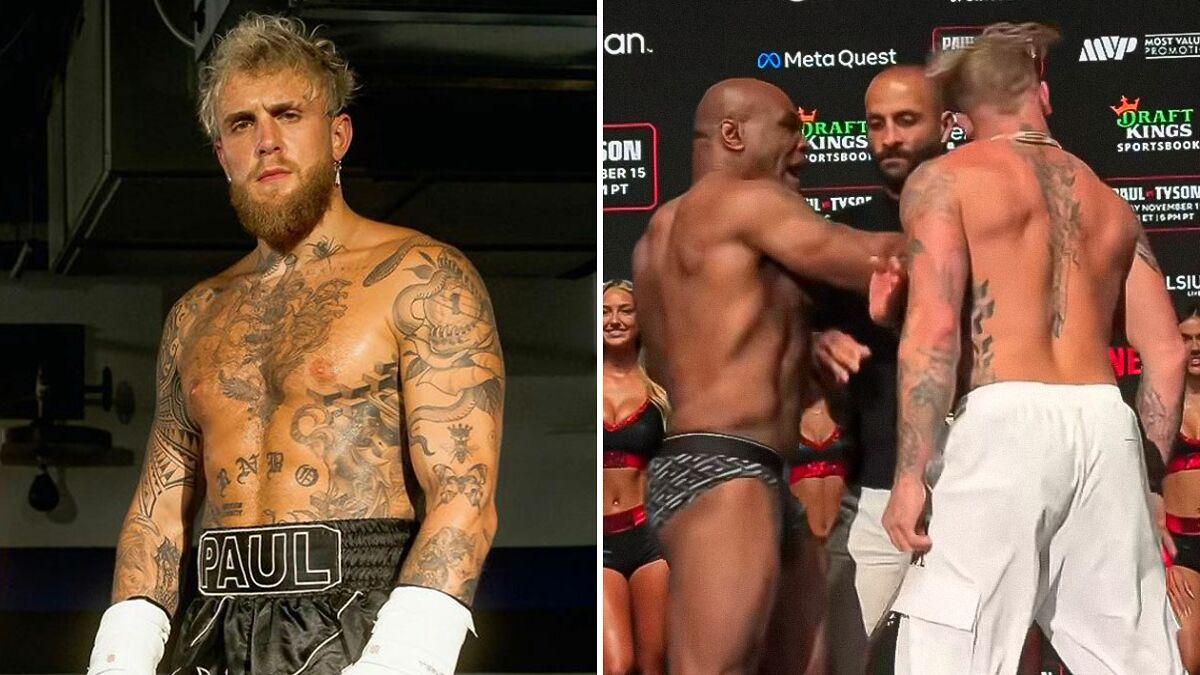 “Poor Jake”: Fans Fear For Jake Paul After Mike Tyson Slaps Him Ahead Of Their Fight