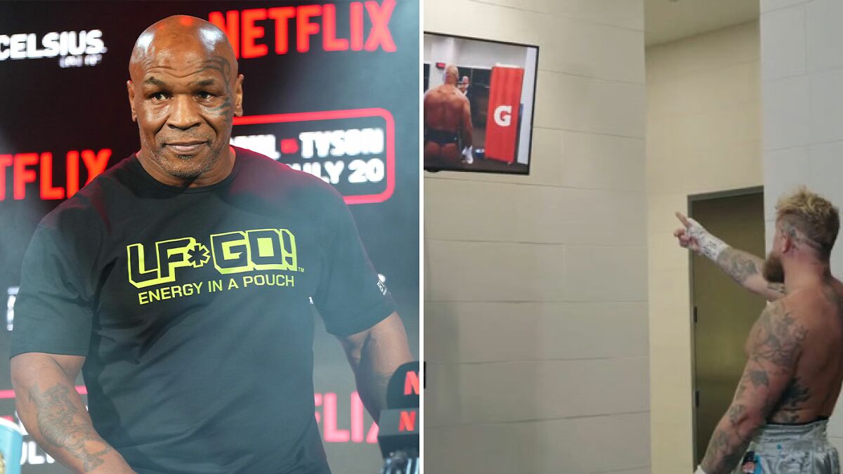 Jake Paul Left Speechless As Netflix Accidentally Shows Mike Tyson’s Bare Backside Before Fight