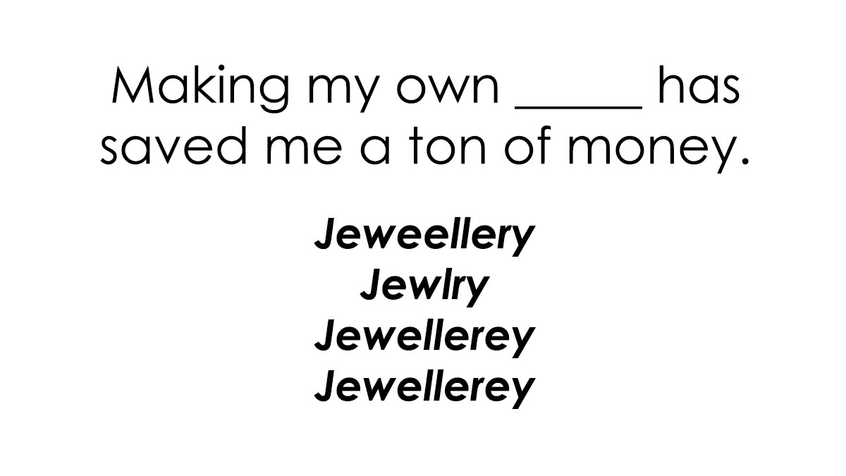 If You Think You Are Good At Spelling Words In English, This Is Your Time To Shine