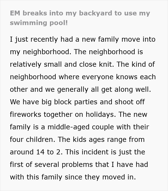 Entitled Mom Breaks Into Neighbor's Pool, Then Terrorizes The Neighborhood, Ends Up In Prison Entitled Mom Breaks Into Neighbor's Pool, Then Terrorizes The Neighborhood, Ends Up In Prison