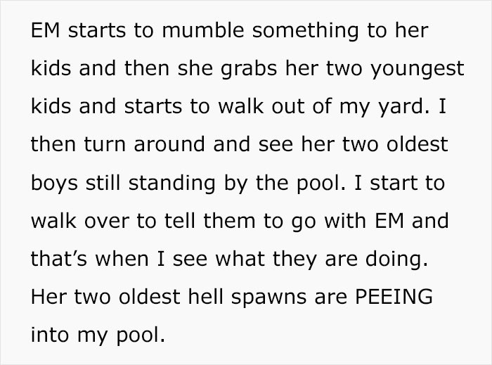 Entitled Mom Breaks Into Neighbor's Pool, Then Terrorizes The Neighborhood, Ends Up In Prison Entitled Mom Breaks Into Neighbor's Pool, Then Terrorizes The Neighborhood, Ends Up In Prison