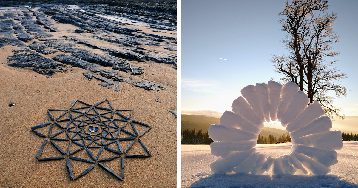 I Create Fleeting Art With Nature’s Gifts (10 Pics) | Bored Panda