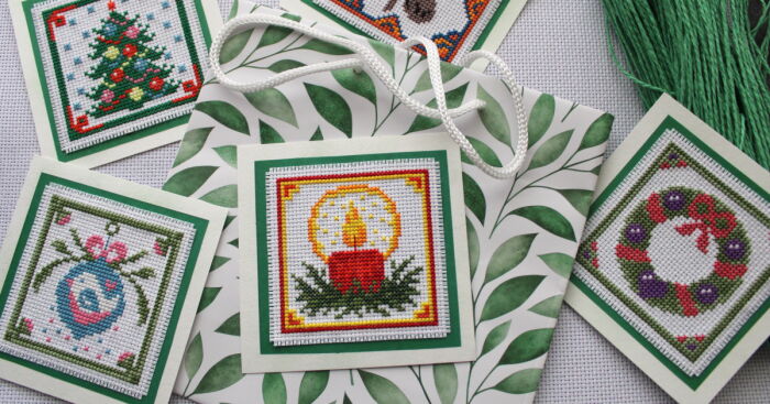My Easy Christmas Patterns For Cross Stitch Lovers (12 Pics)