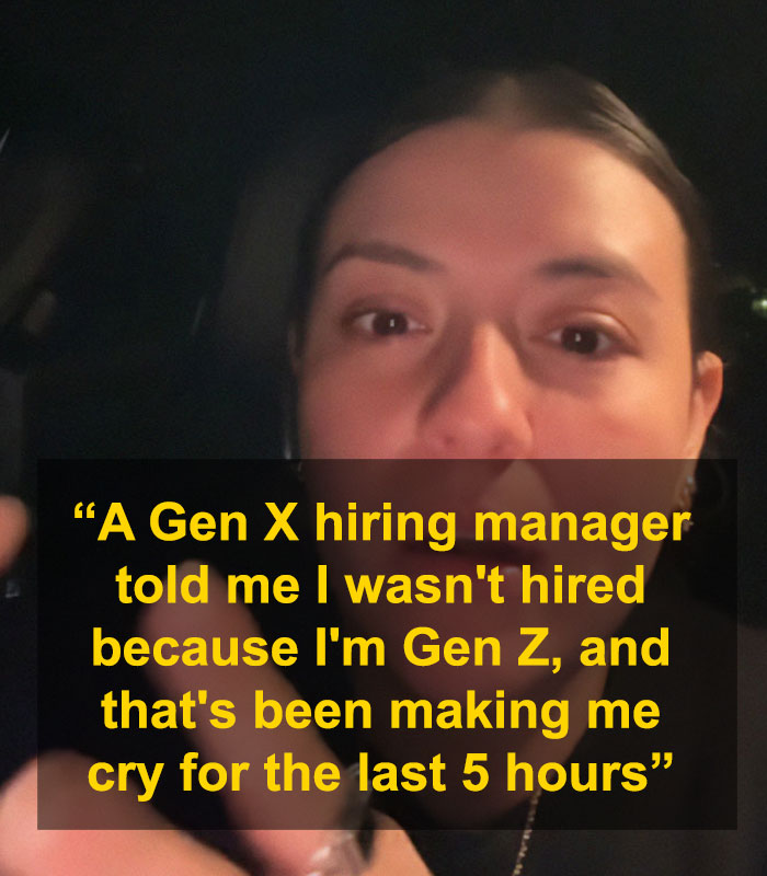 “I Shared Things They Wouldn’t Have”: Gen-Zer Left In Tears After Being Rejected For Job “I Shared Things They Wouldn’t Have”: Gen-Zer Left In Tears After Being Rejected For Job