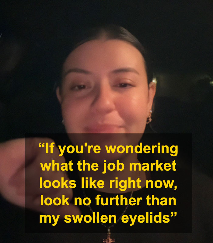 “I Shared Things They Wouldn’t Have”: Gen-Zer Left In Tears After Being Rejected For Job “I Shared Things They Wouldn’t Have”: Gen-Zer Left In Tears After Being Rejected For Job