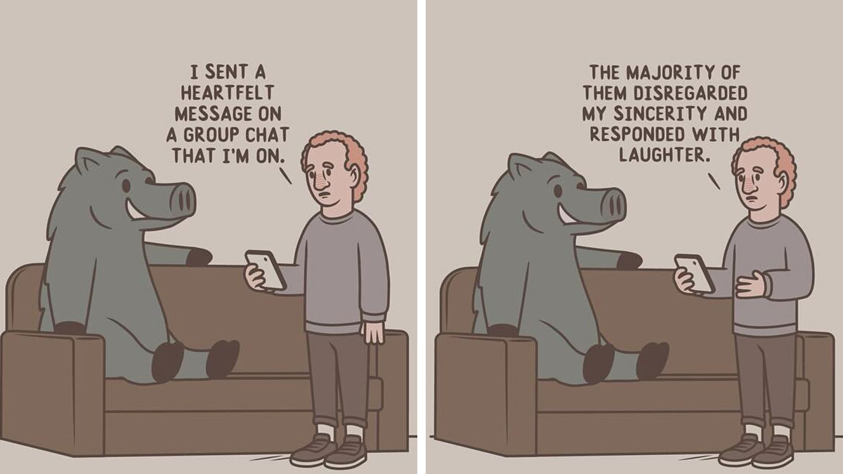 “Soup Or Salad”: 30 Quirky And Relatable Comics By Tom Mike Hill