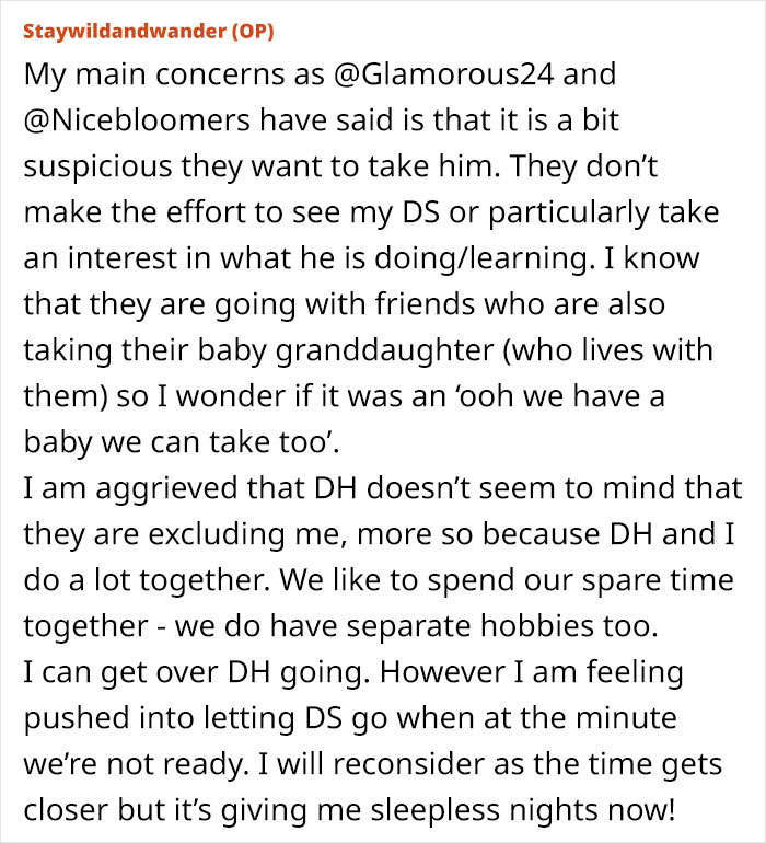 In-Laws Are Excluding Woman From Family Vacation, Don’t See How It’s Unfair In-Laws Are Excluding Woman From Family Vacation, Don’t See How It’s Unfair