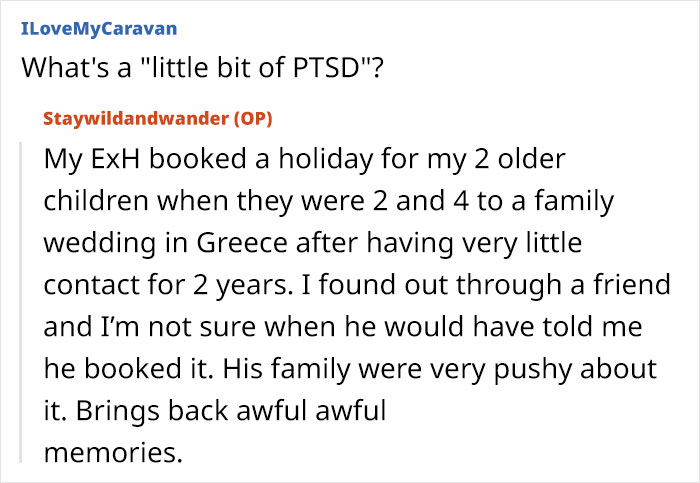 In-Laws Are Excluding Woman From Family Vacation, Don’t See How It’s Unfair In-Laws Are Excluding Woman From Family Vacation, Don’t See How It’s Unfair