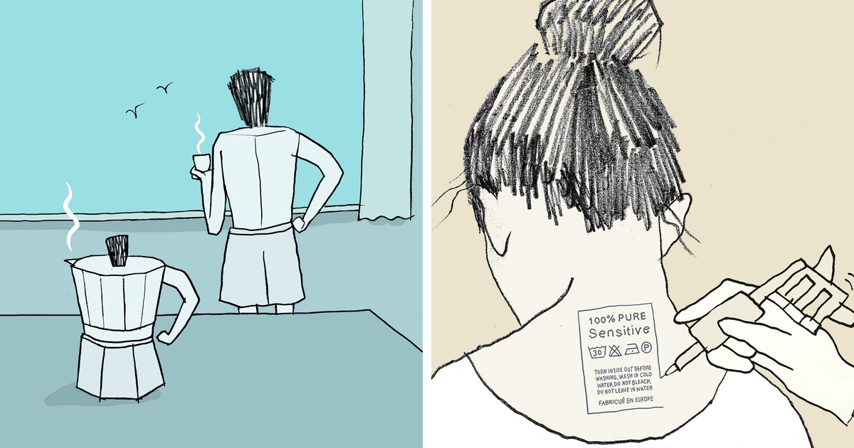 20 New Wordless Thought-Provoking Illustrations By Israeli Artist