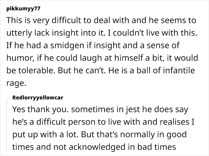 Wife’s Had It Up To Here With Childish Hubby Treating Her Like A Servant, Ruining Fam Celebrations Wife’s Had It Up To Here With Childish Hubby Treating Her Like A Servant, Ruining Fam Celebrations