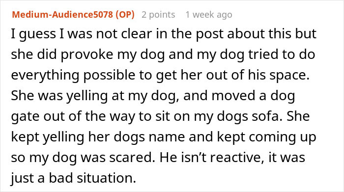 Reddit comment discussing a dog biting incident involving a woman's refusal to pay damages. Reddit comment discussing a dog biting incident involving a woman's refusal to pay damages.