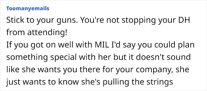 Woman Refuses To Skip Her Milestone B-Day After MIL’s Own Party Takes Husband Away Woman Refuses To Skip Her Milestone B-Day After MIL’s Own Party Takes Husband Away