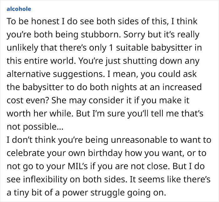Woman Refuses To Skip Her Milestone B-Day After MIL’s Own Party Takes Husband Away Woman Refuses To Skip Her Milestone B-Day After MIL’s Own Party Takes Husband Away