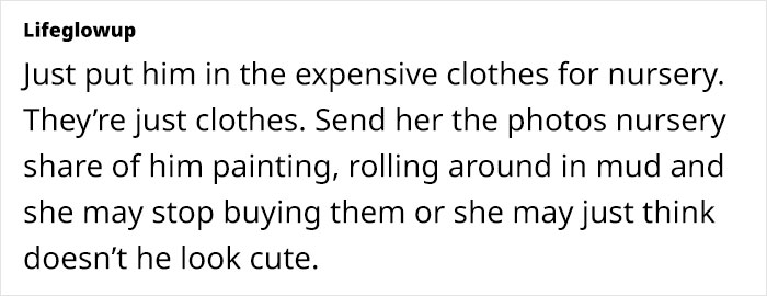 Lady Looks Gift Horse In The Mouth After MIL Gifts Grandchild Clothes, Not Toys, Netizens Slam Her Lady Looks Gift Horse In The Mouth After MIL Gifts Grandchild Clothes, Not Toys, Netizens Slam Her