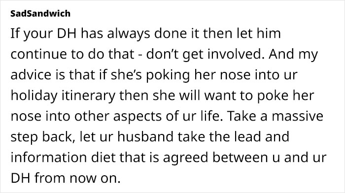 MIL Keeps Asking For Itineraries When Son Travels With Family, Wife Is Exhausted By Him Complying MIL Keeps Asking For Itineraries When Son Travels With Family, Wife Is Exhausted By Him Complying