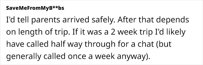 MIL Keeps Asking For Itineraries When Son Travels With Family, Wife Is Exhausted By Him Complying MIL Keeps Asking For Itineraries When Son Travels With Family, Wife Is Exhausted By Him Complying